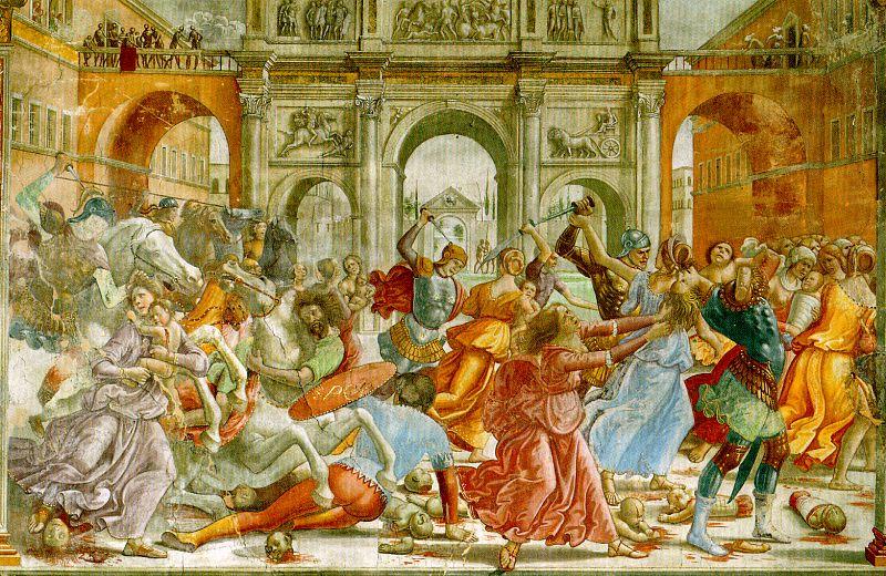 Slaughter of the Innocents   qqq, Domenico Ghirlandaio
